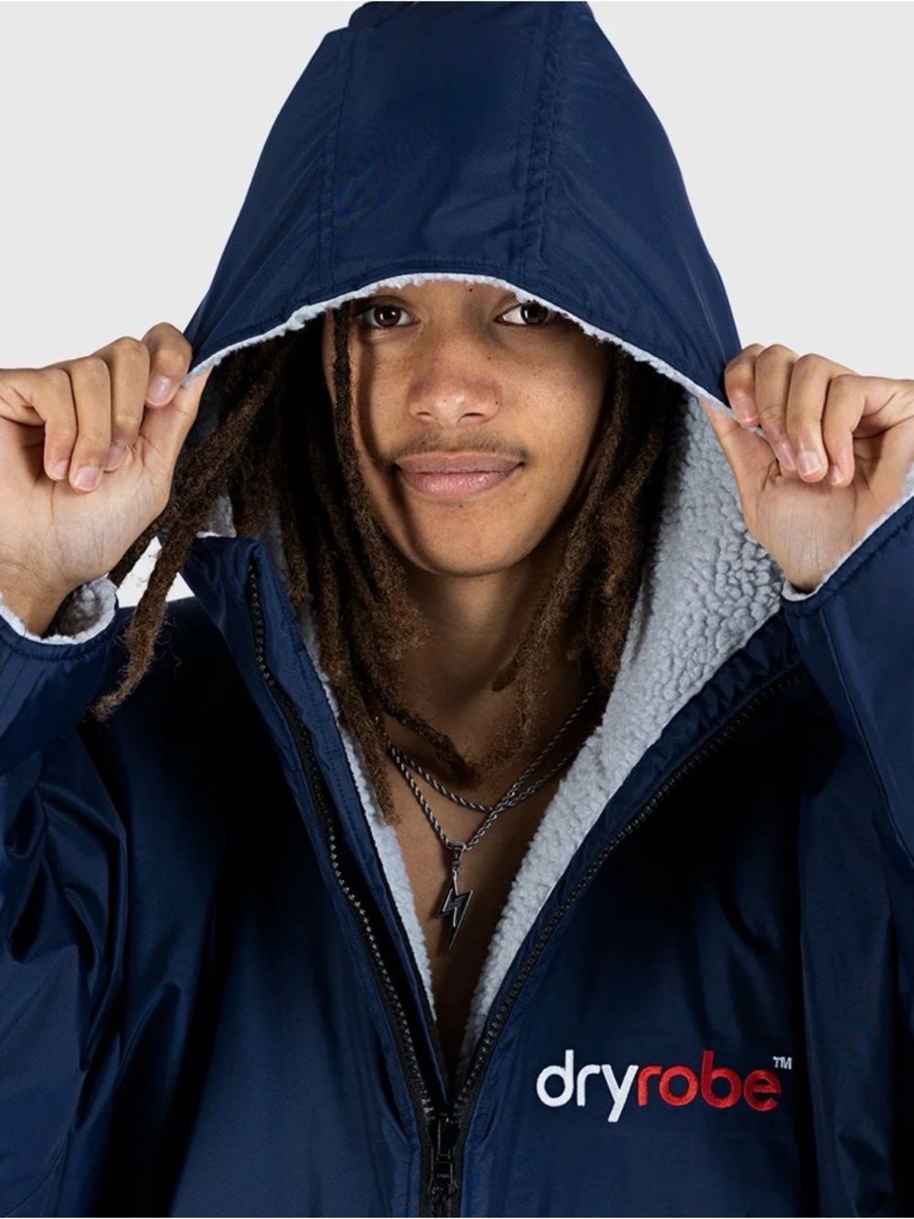 Navy/Gray Advanced Training Dry Robe - Picture 3 of 9